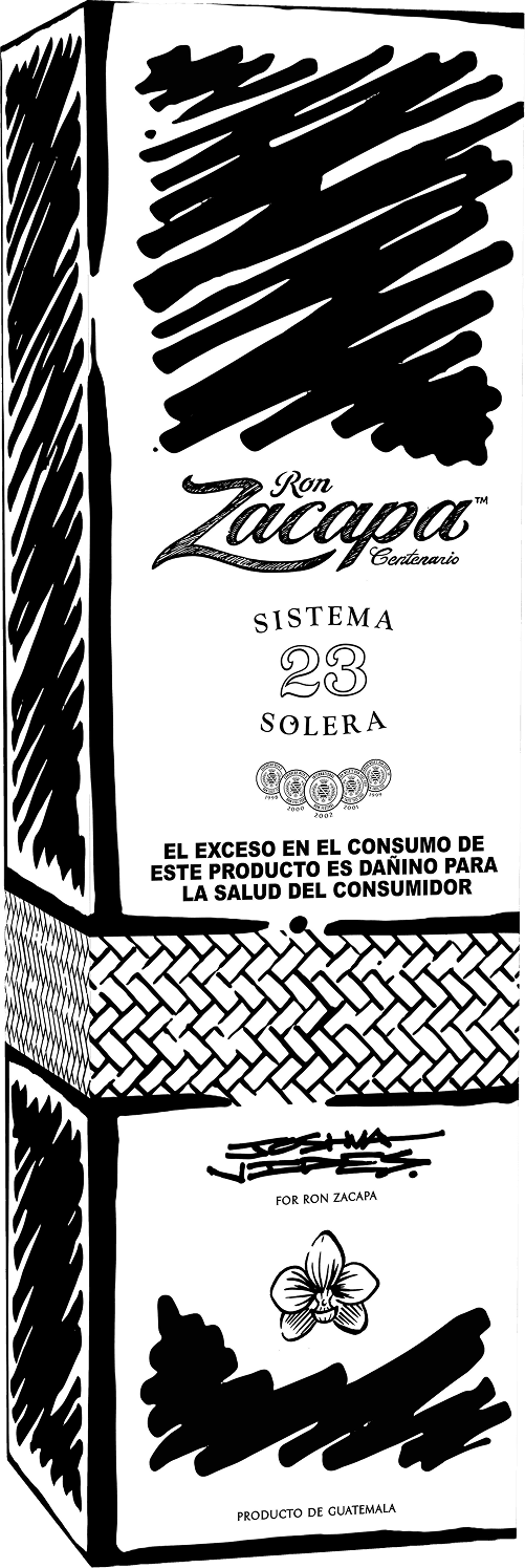 Estuche Edición Limitada Ron Zacapa Joshua Vides