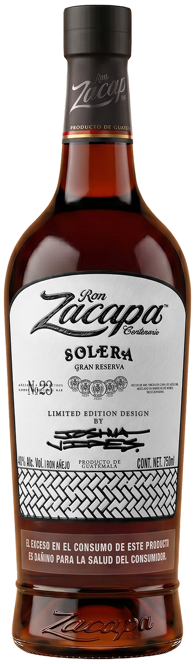Botella Edición Limitada Ron Zacapa Joshua Vides