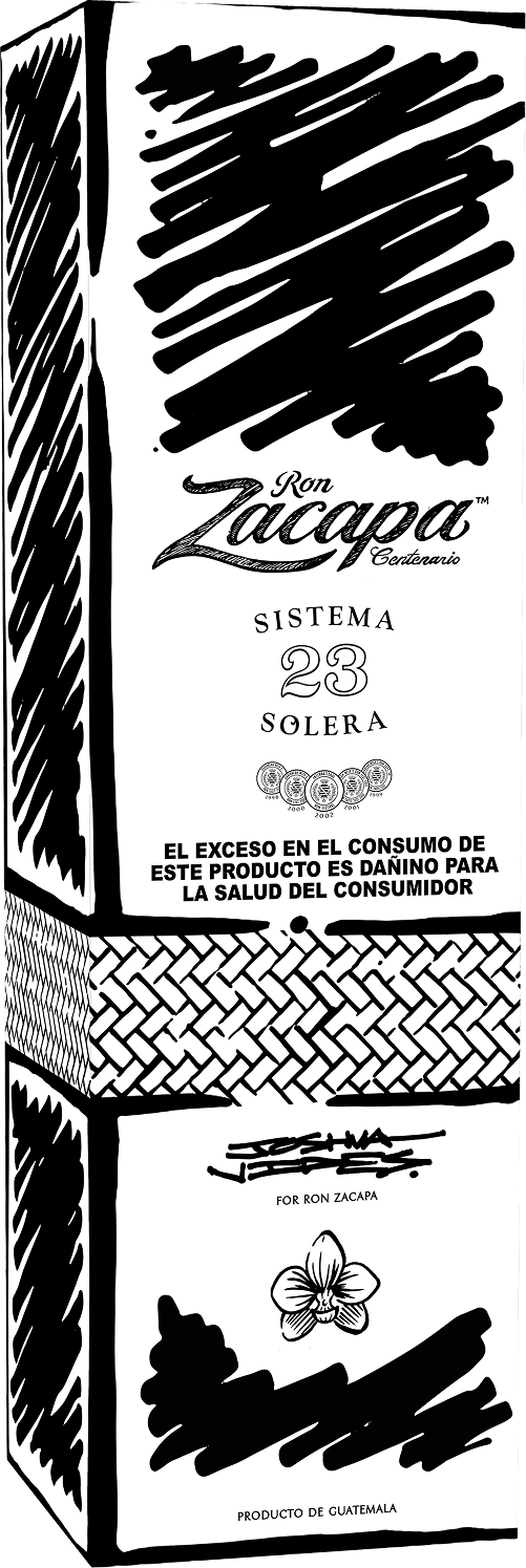 Estuche Edición Limitada Ron Zacapa Joshua Vides